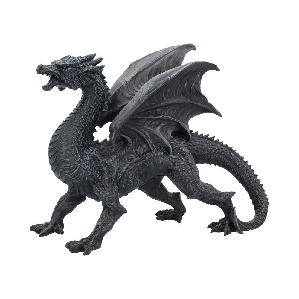 Nemesis Now - Dragon Watcher 31cm Figurine - Dragon - Noir